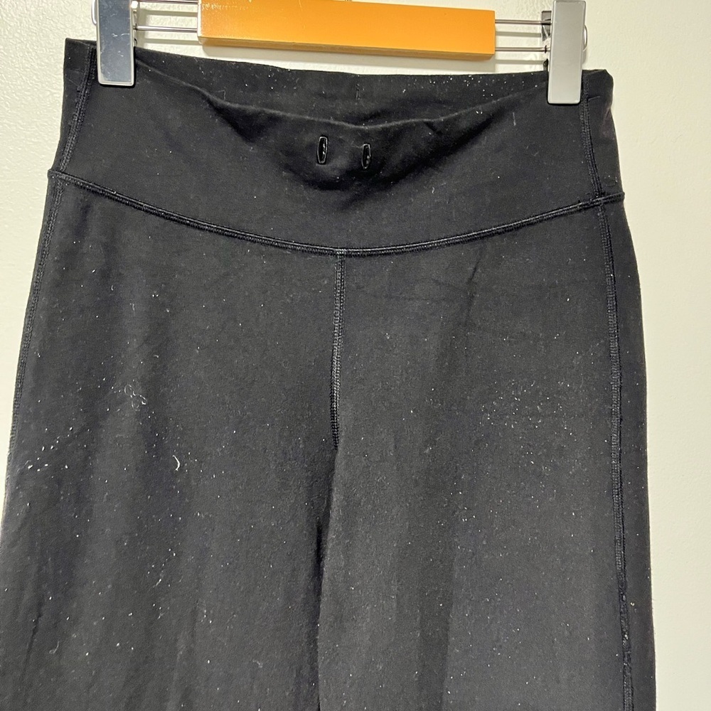 Lululemon Black Groove Pants - Approx. Size M (13” Waist, 32” Inseam) - Picture 8 of 10